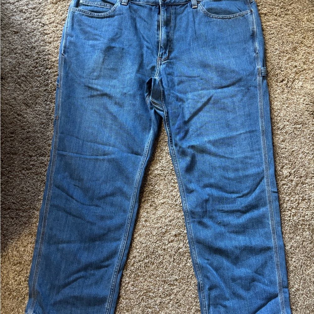 Classic Blue Relaxed Men's Jeans